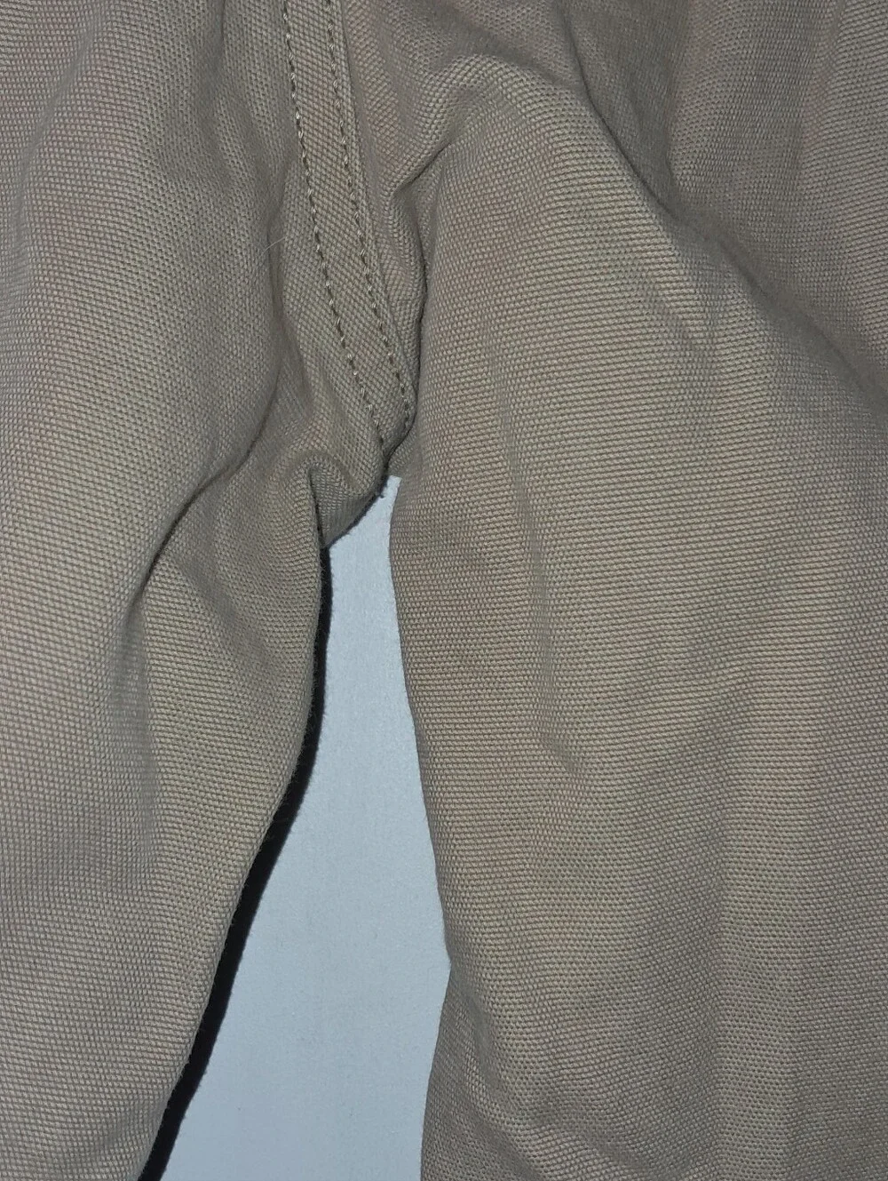 Carhartt Rugged Flex Mens 38x32 Relaxed Fit Canvas Work Pants. BN2291-M Tan